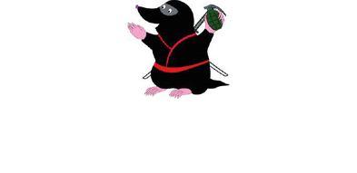 Ninja Mole Catcher Norfolk Logo